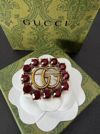 Top quality Gucci Brass Brooch pin