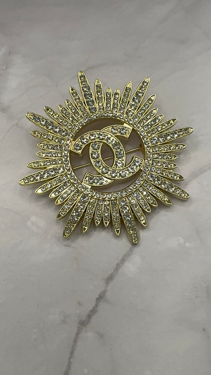 High Quality C.C Brooch pin