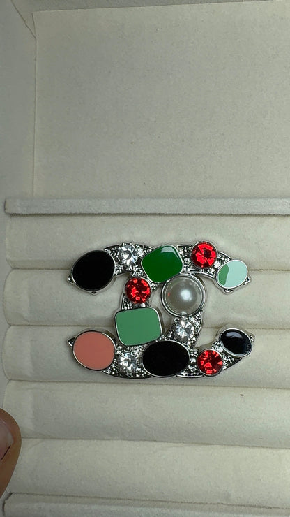 Luxury C.C Brooch
