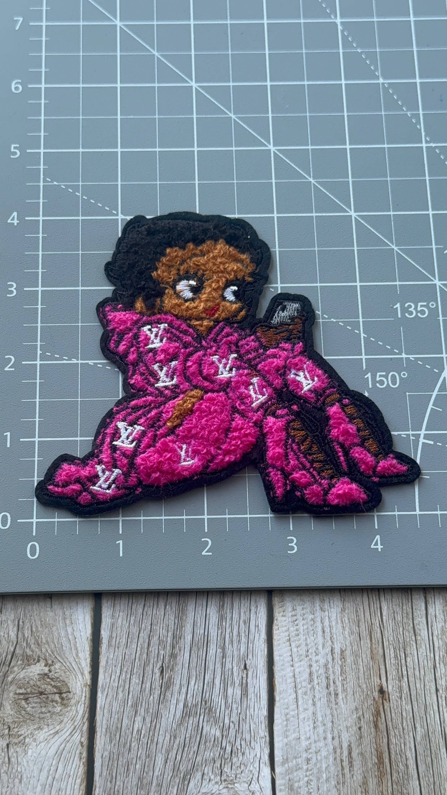 Betty LV Iron on Patch