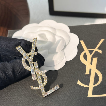 Luxury Y.S Detailed vintage Brooch pin