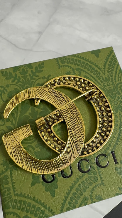 Luxury G.G Vintage Brooch pin
