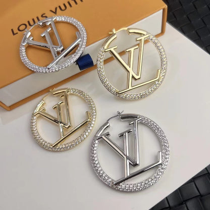 L.V Hoop Women's Earrings