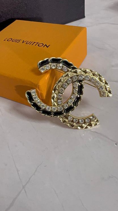 Luxury C.C Vintage Brooch pin