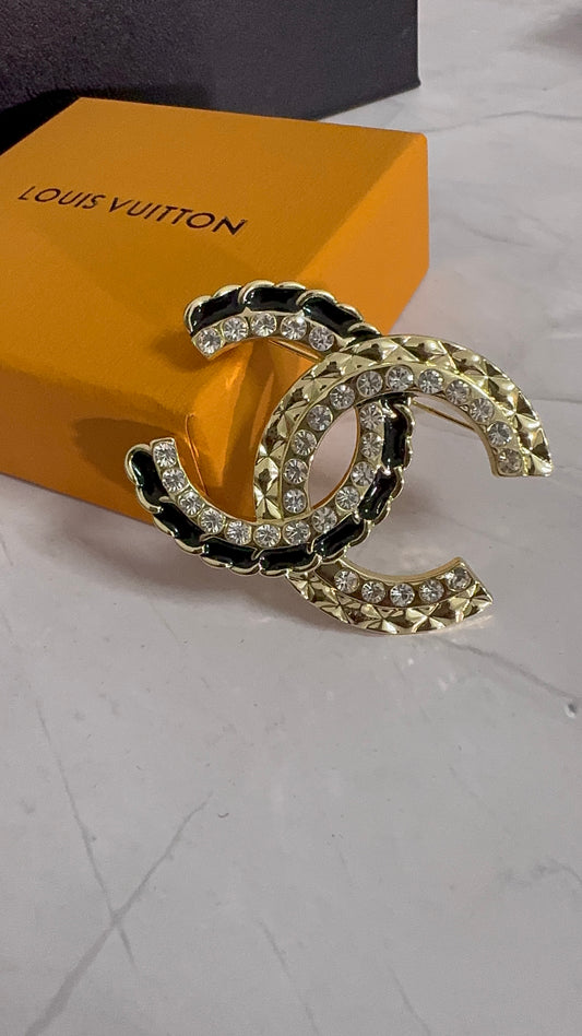 Luxury C.C Vintage Brooch pin