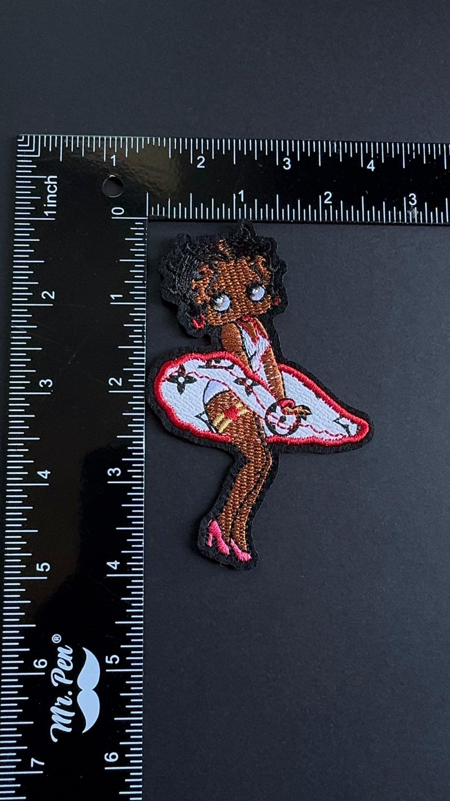 Iron on LV Patch - 3.5 inches