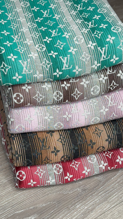 Mixed tone L.V Jacquard Fabric