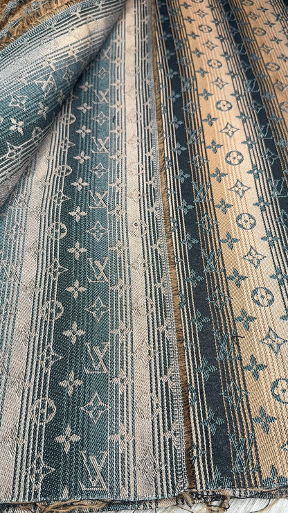 Mixed Brown tone L.V Jacquard Fabric