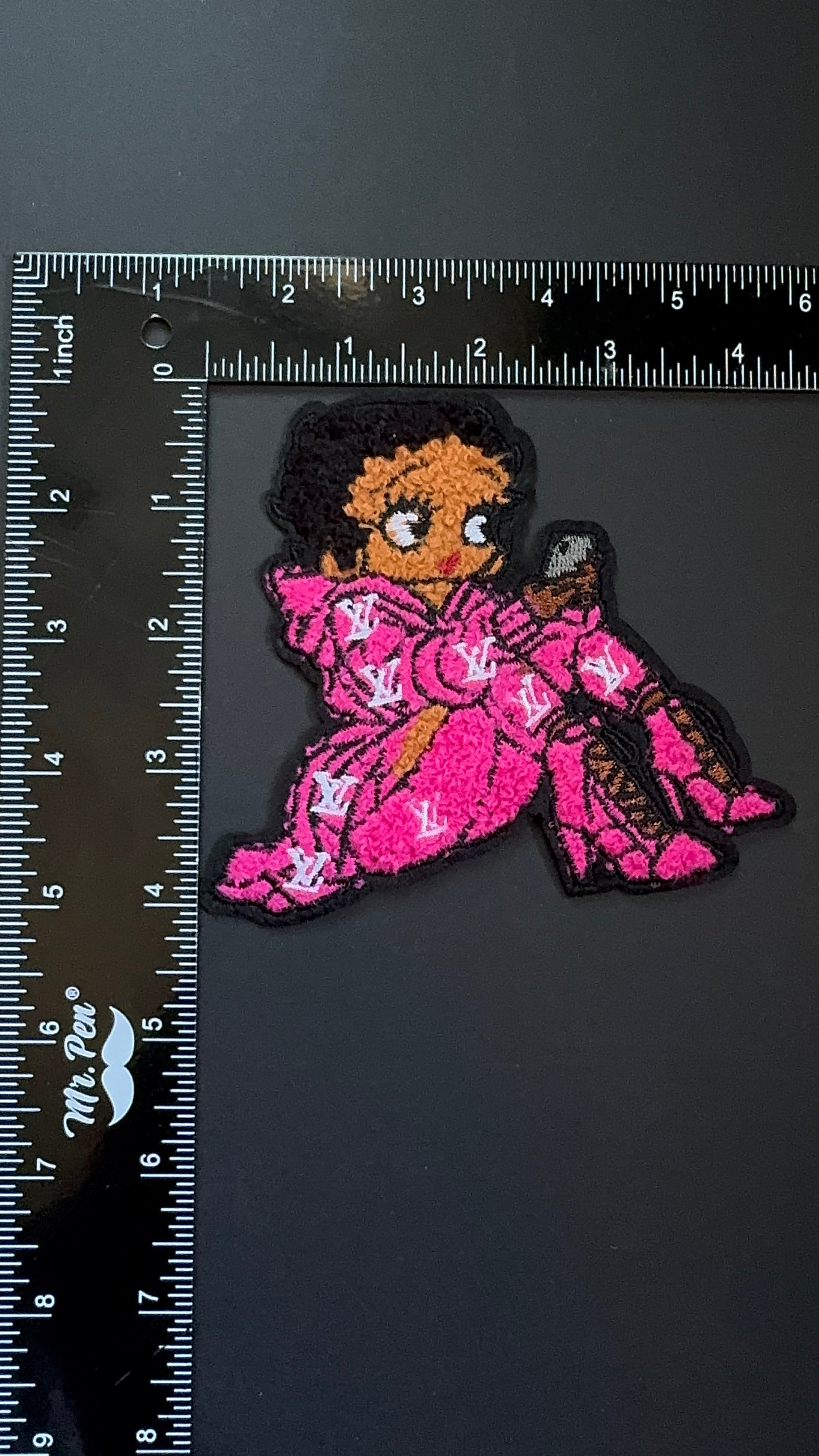 Betty LV Iron on Patch