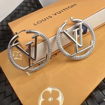 L.V Hoop Women's Earrings