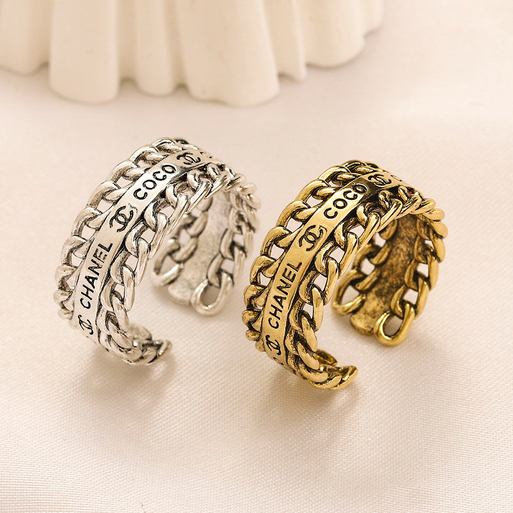 C.C High Quality Sterling Cuff Ring