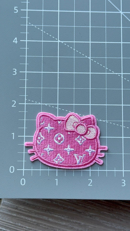 Pink LV kitty patch