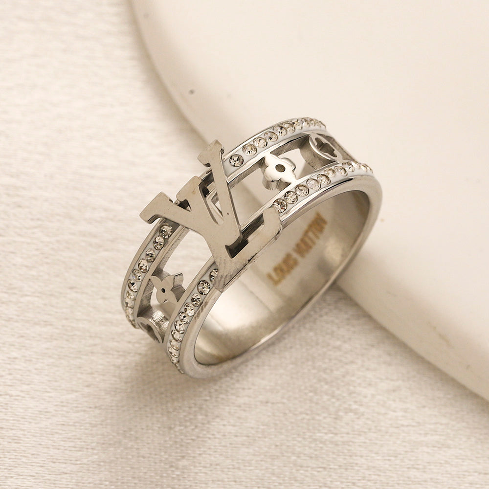 L.V High Quality Ring Silver