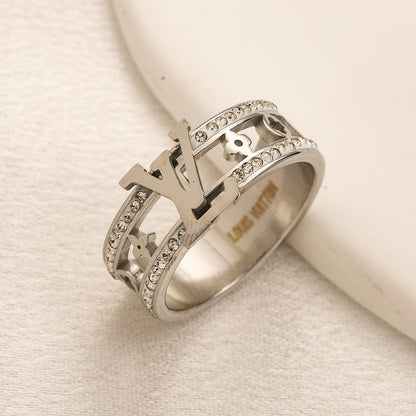 L.V High Quality Ring Silver