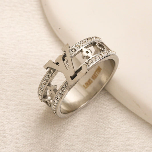 L.V High Quality Ring Silver