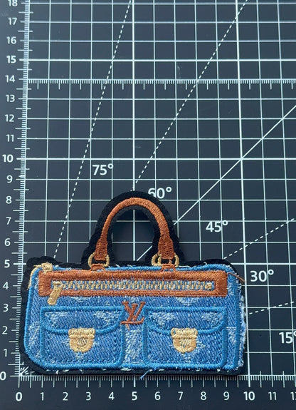 LV Denim duffle Bag patch