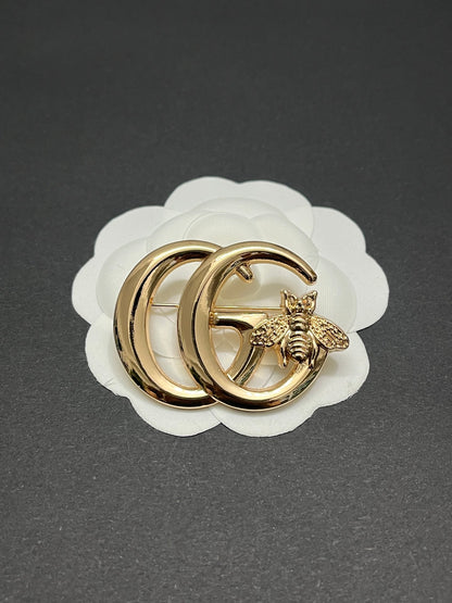 Luxury Vintage G.G brooch
