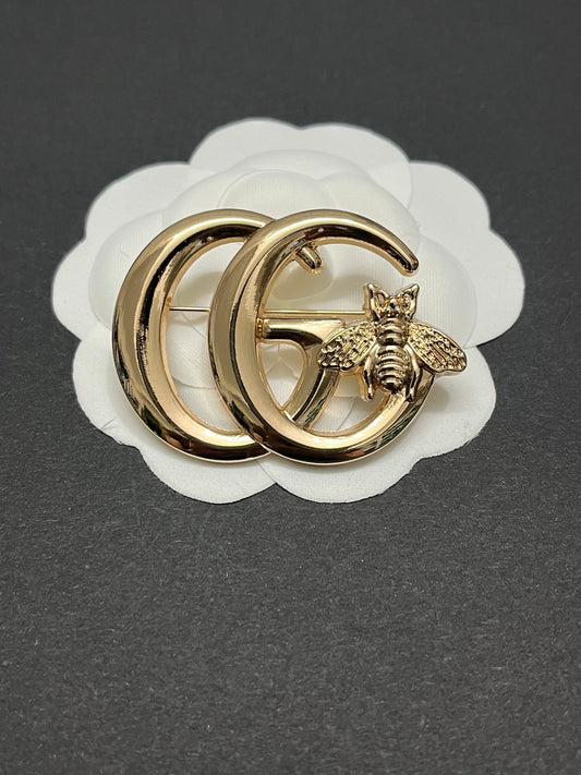 Luxury Vintage G.G brooch