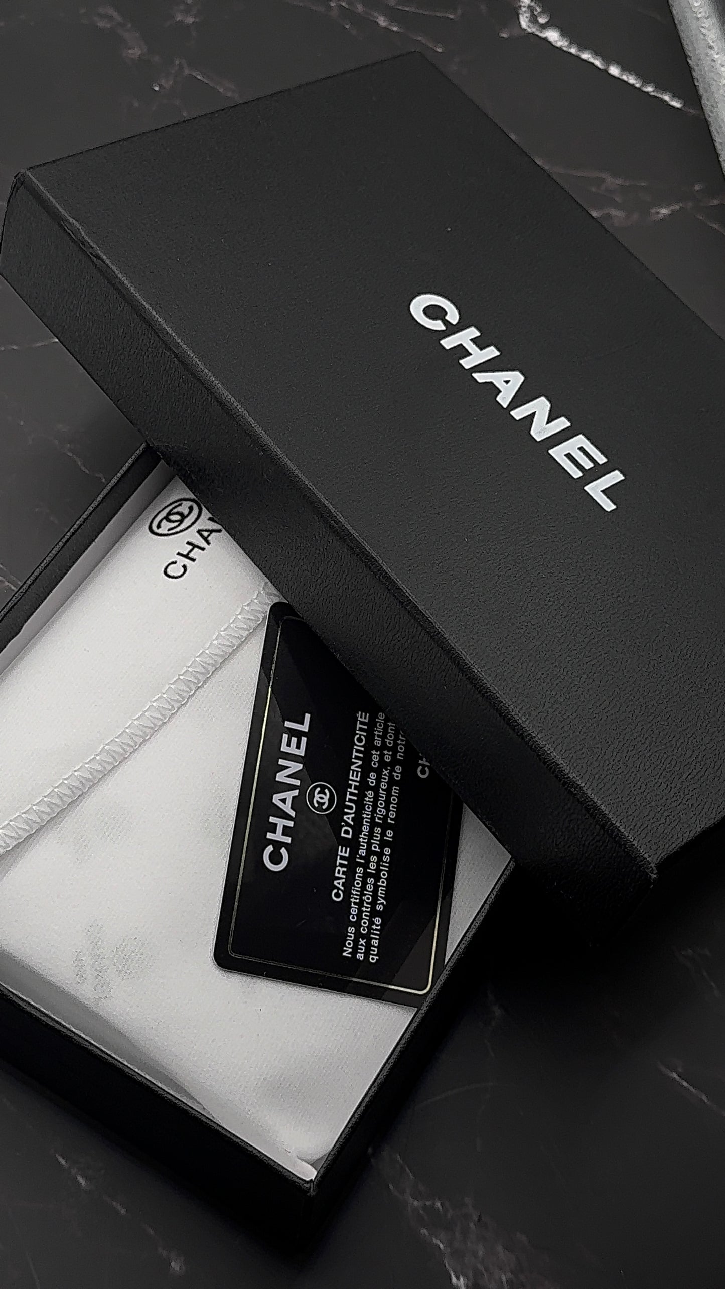 High Quality Luxury Black Chanel Wallet