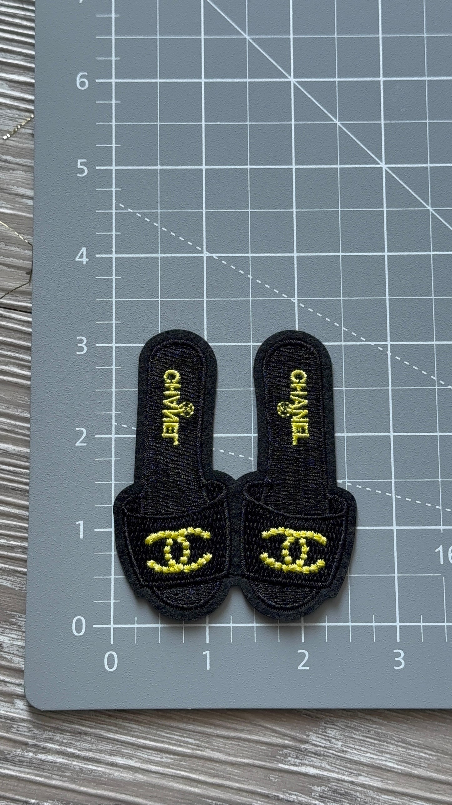 C.C Two feet slippers patch