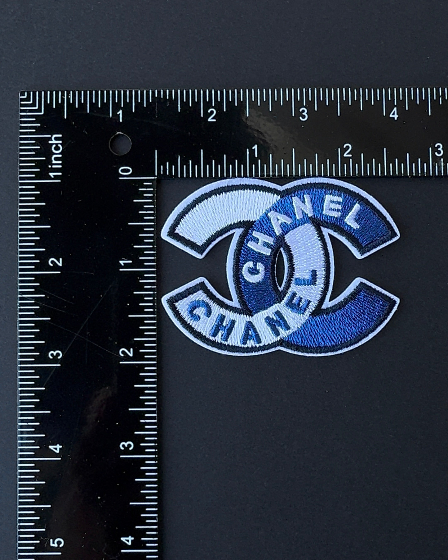 C.C Iron-on patch