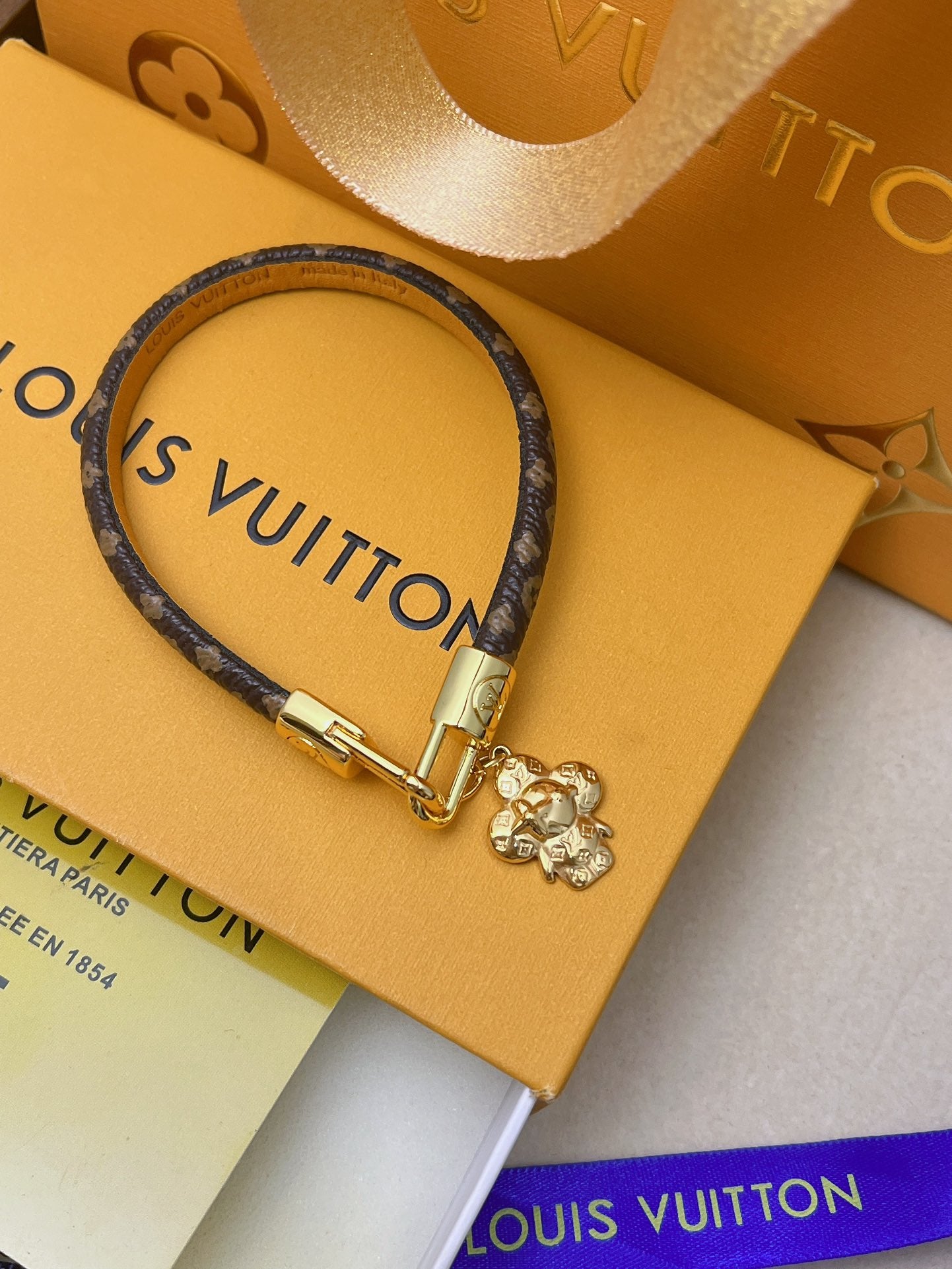 Titanium Steel L Brand Bracelet
