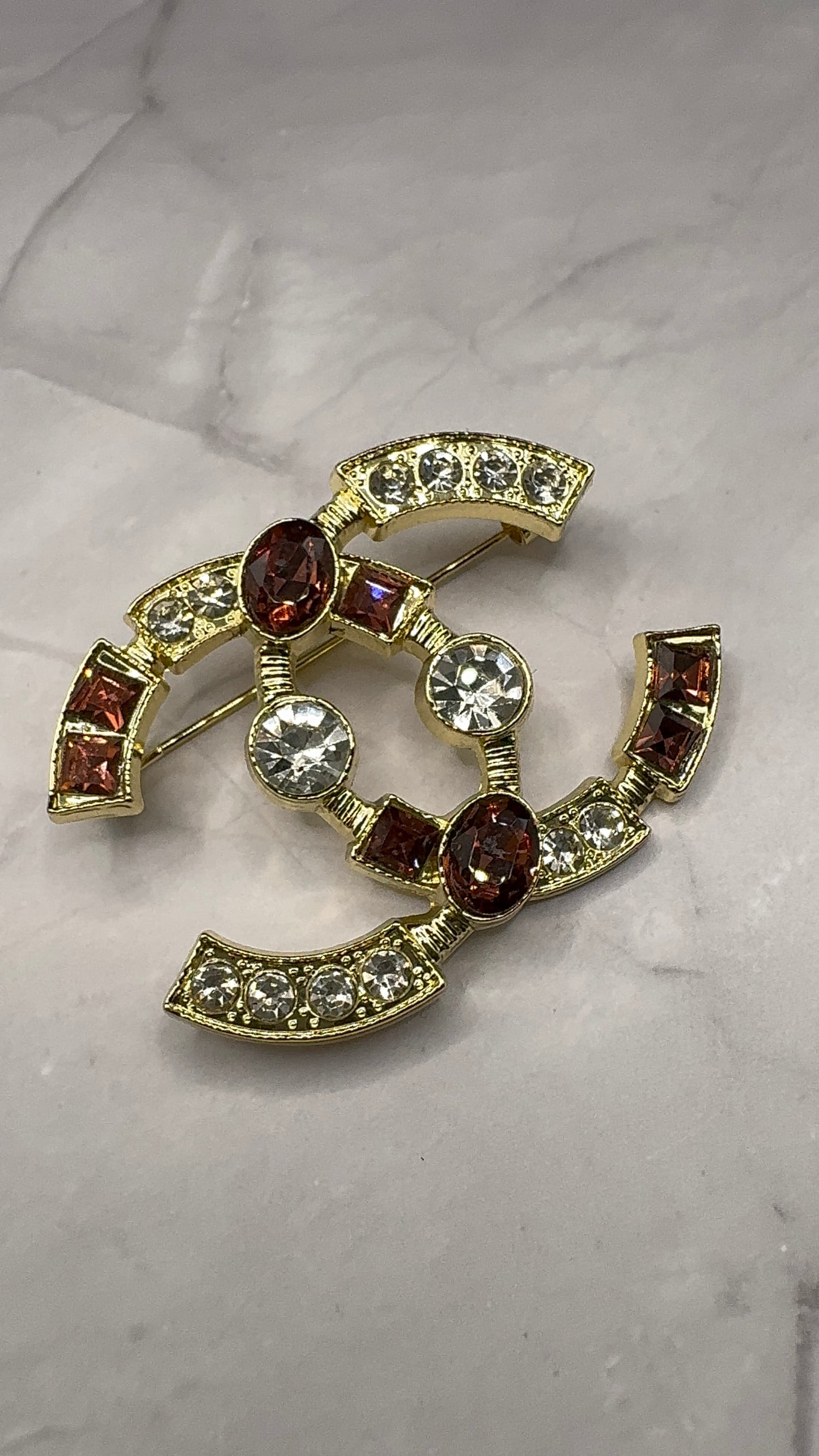 High Quality C.C Brooch pin