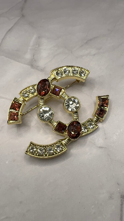 High Quality C.C Brooch pin