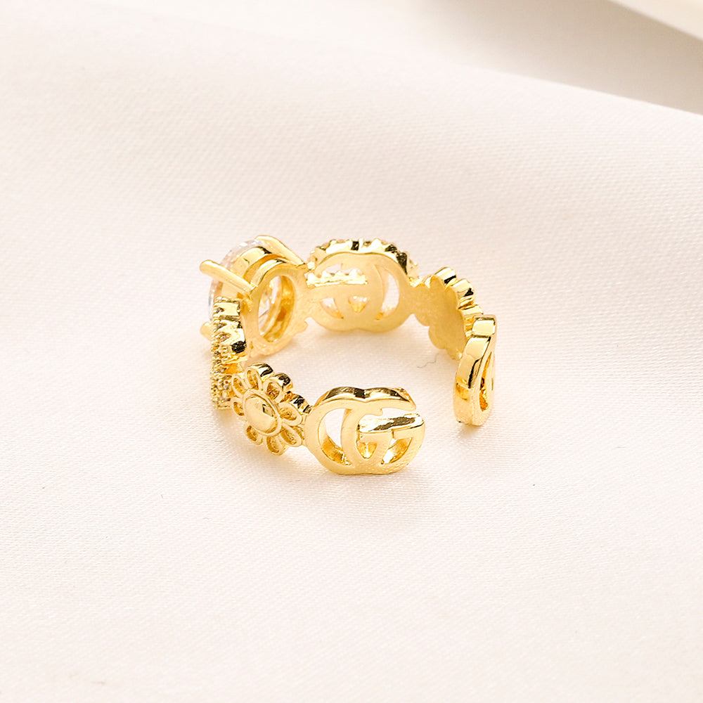 G.G 18K Gold Plated Ring