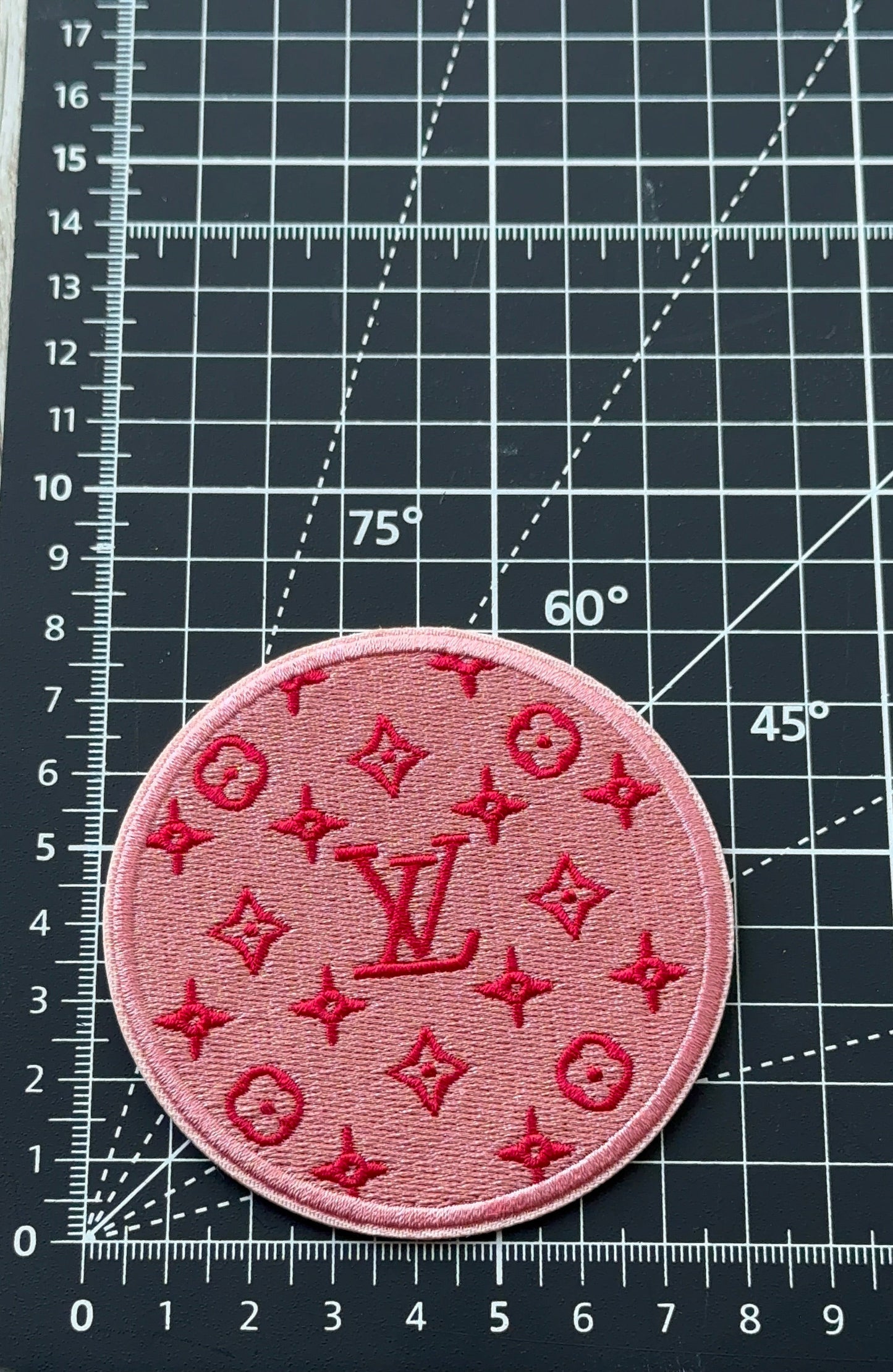 L. Round patch