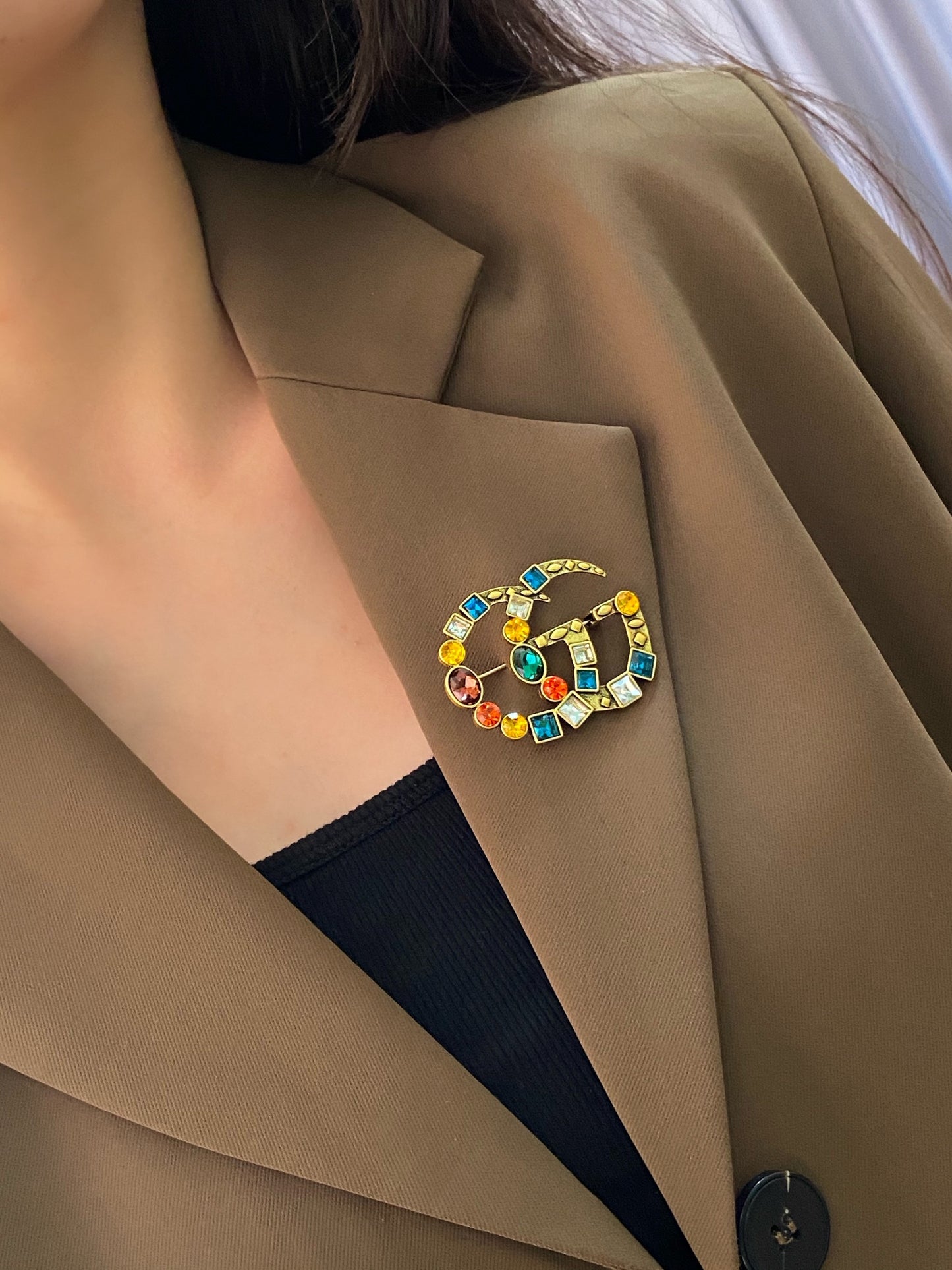 G.G Vintage Brooch pin