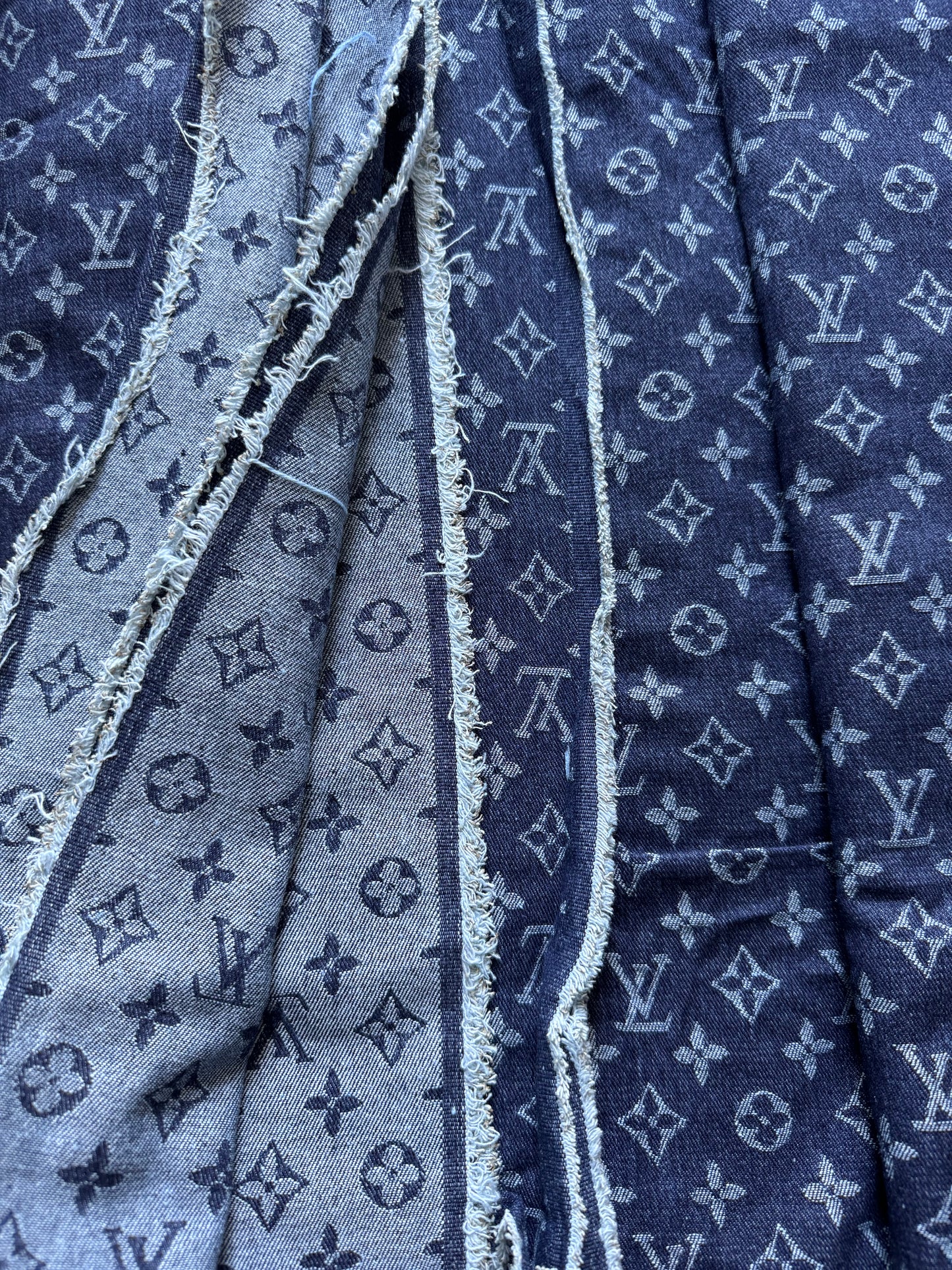 L. Denim Fabric (Dark Blue)