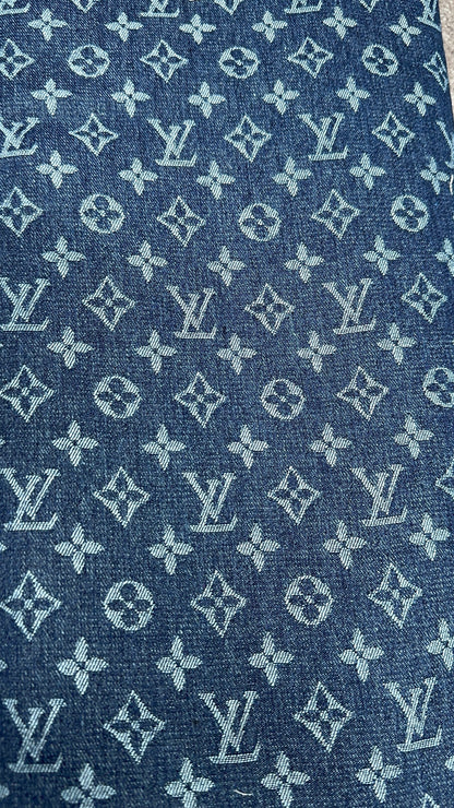 L. Denim Fabric (Dark Blue)