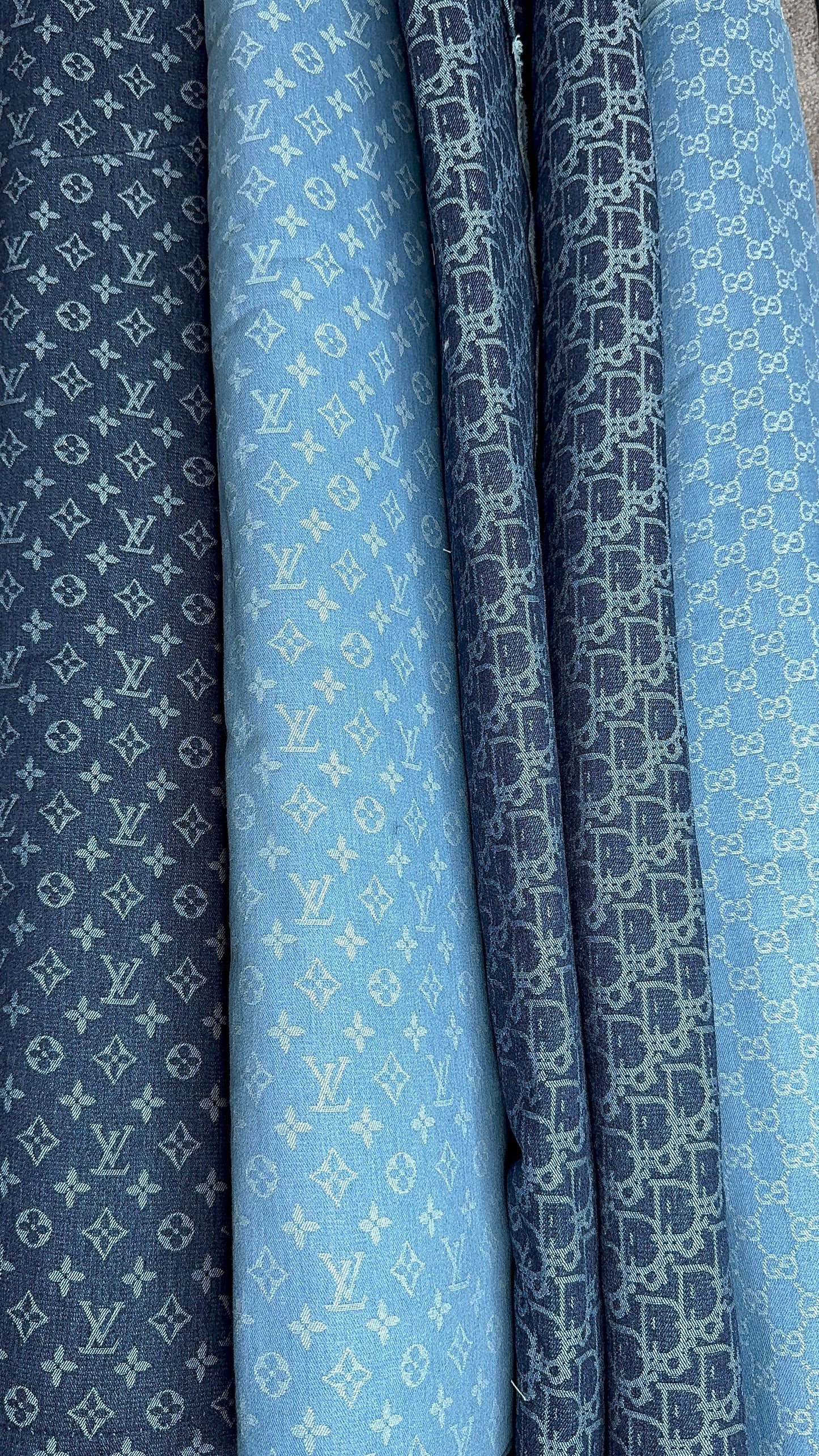 L. Denim Fabric (Dark Blue)