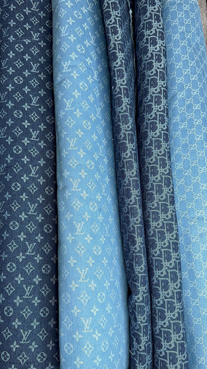 L. Denim Fabric (Dark Blue)