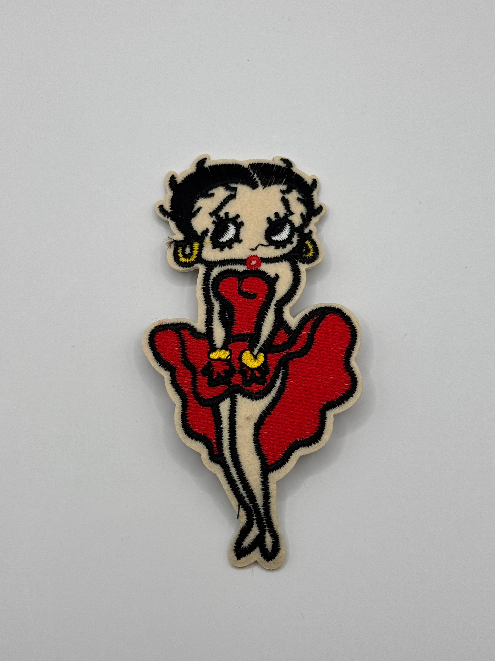 red dress betty boop a trident Betty Girl red dress" Sticker