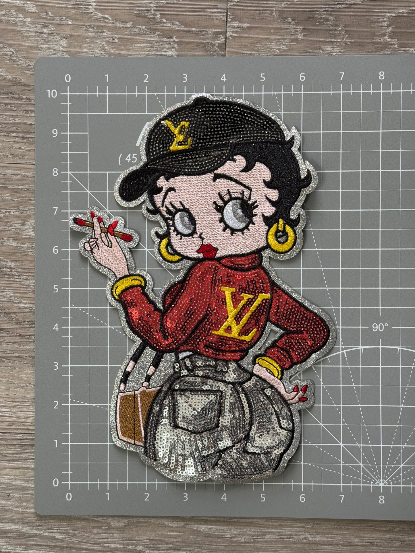 Big and Bold Betty Boop patch