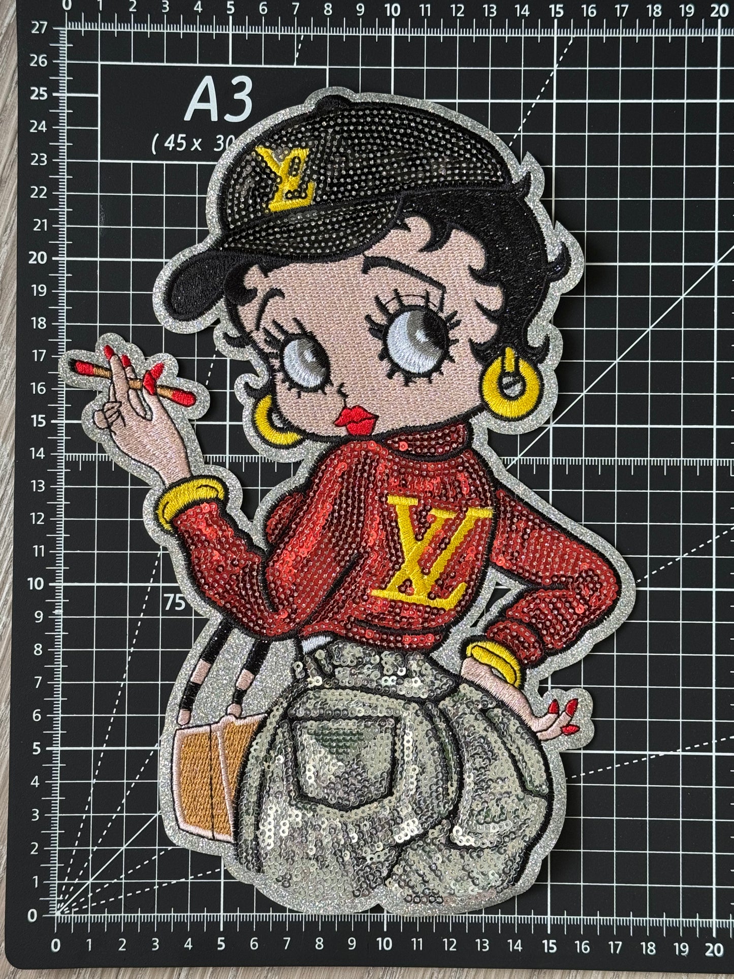 Big and Bold Betty Boop patch