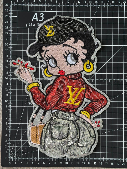 Big and Bold Betty Boop patch