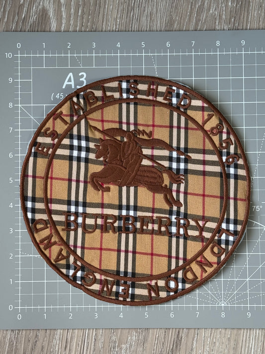 B.B Bold Iron on Patch