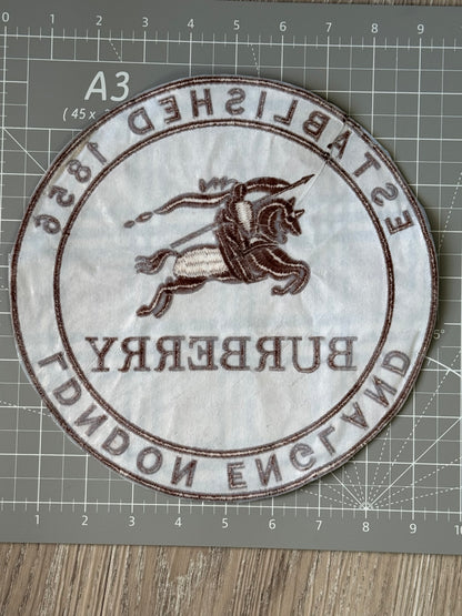 B.B Bold Iron on Patch