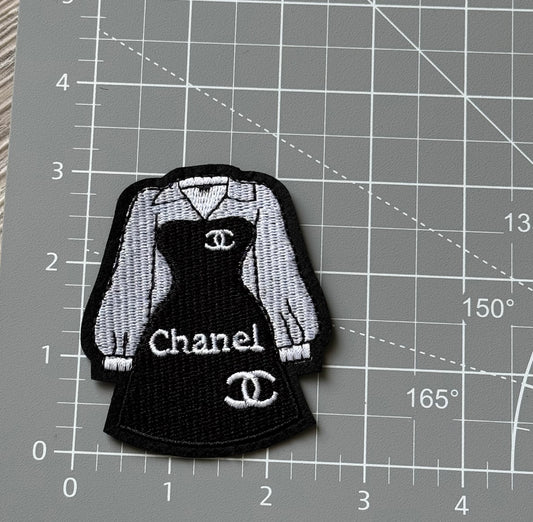 Black Dress Patch