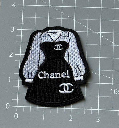 Black Dress Patch