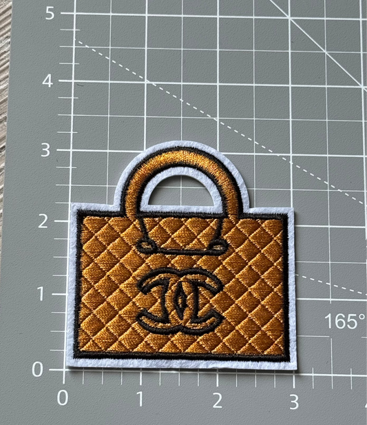 C.C Purse Embroidery Patch