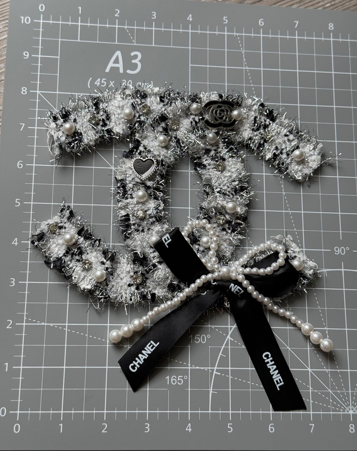 Large C.C Bow Patch