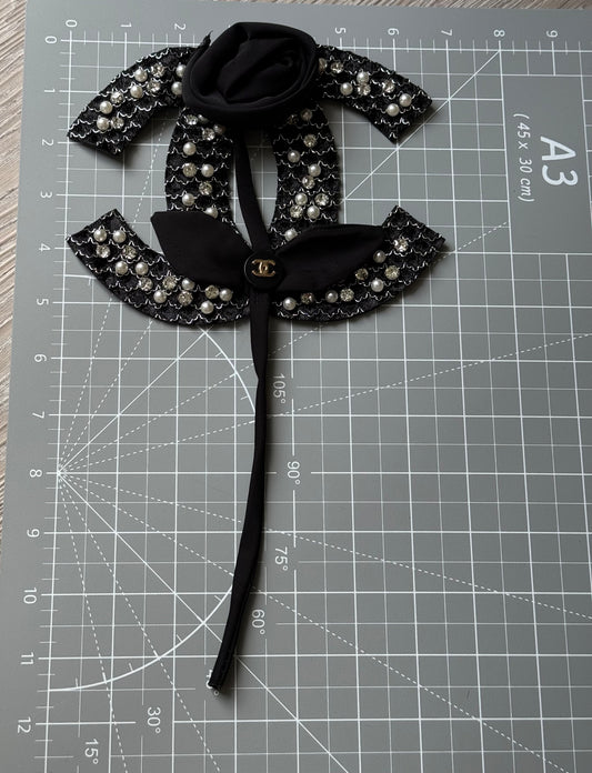 Black Rose C.C Patch