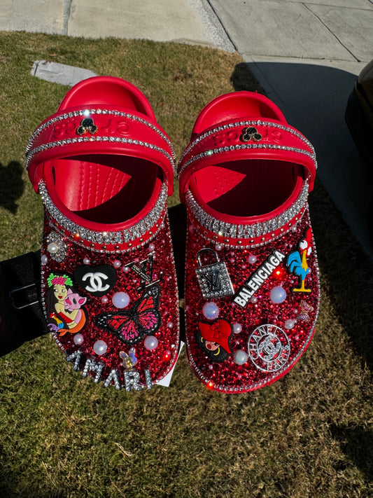 Luxury Blinged out Custom theme Toddlers shoes