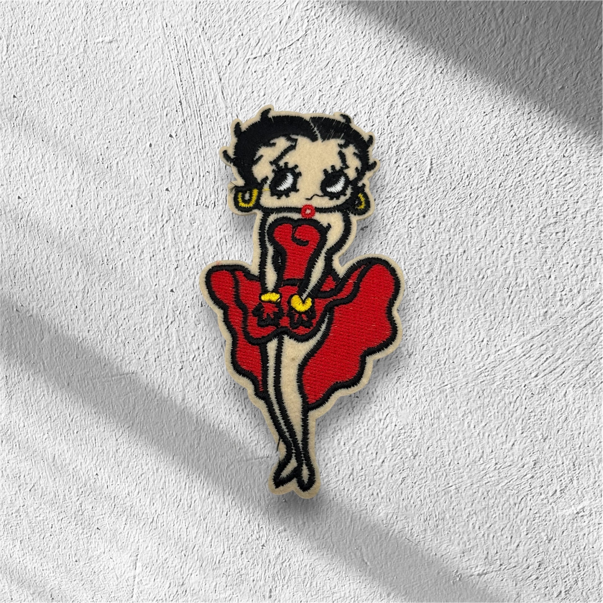 betty boop long red dress Betty Boop Red Dress Sticker - Betty Boop Red Dress Looking Down