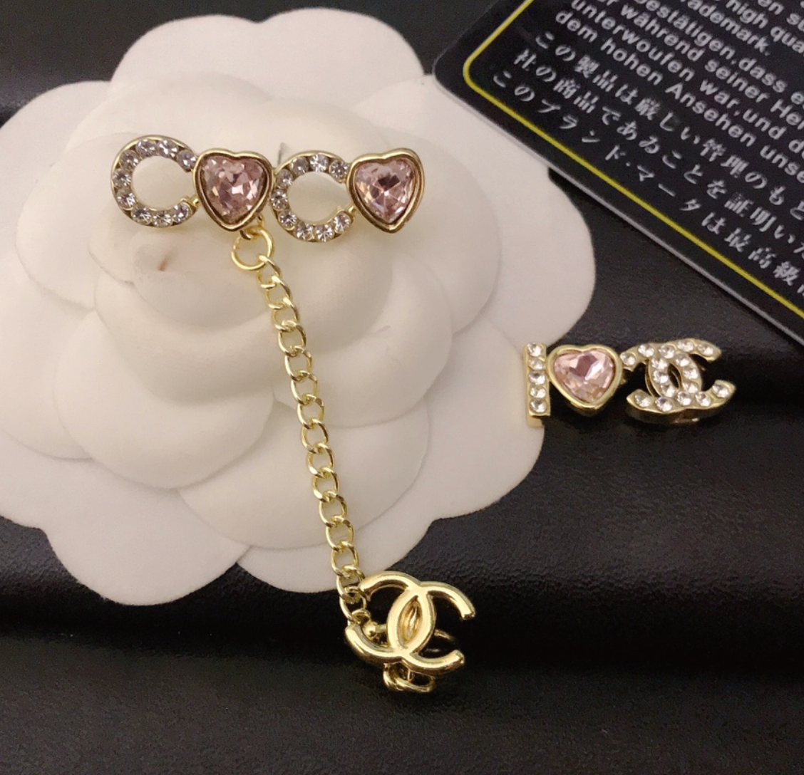 High Quality Luxury Cuff Women's Earrings - Gold