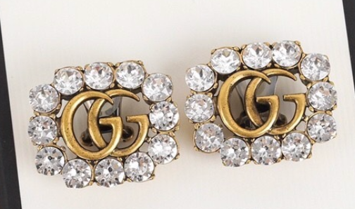 High Quality Luxury Women's Earrings - Gold